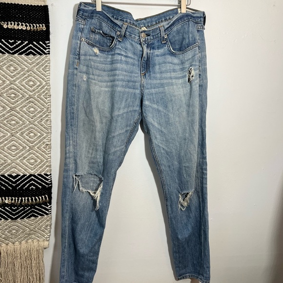 rag & bone Denim - Rag & Bone distressed boyfriend jeans
